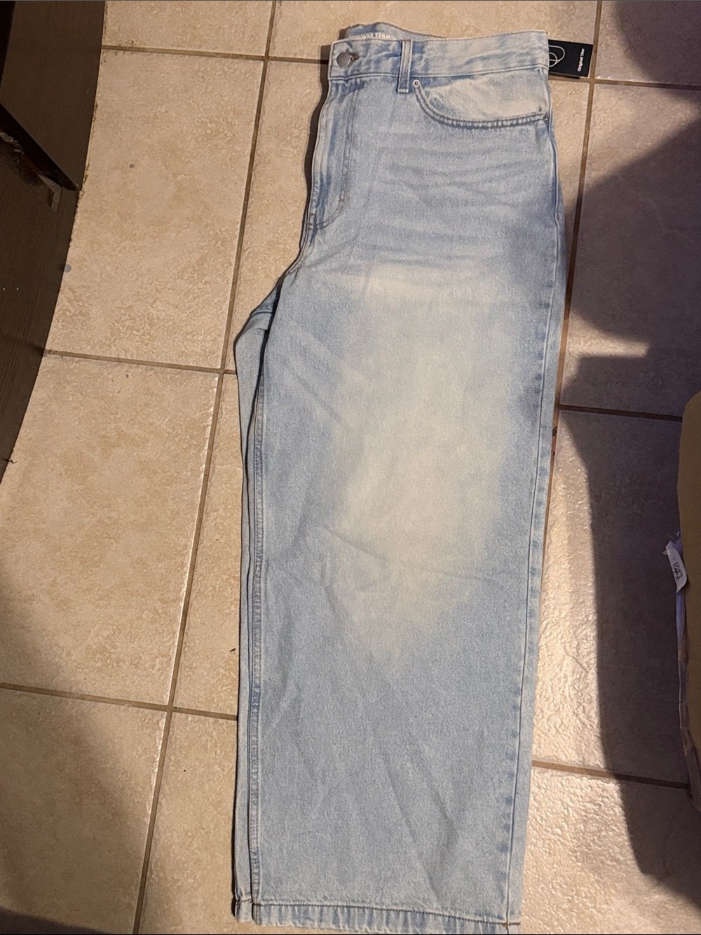Original Use Men's Bootcut Jeans in Light Blue Wash